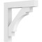 Ekena Millwork Standard Merced Architectural Grade PVC Bracket with Block Ends, 3"W x 24"D x 24"H BKTP03X24X24MRC05 - alternate 1